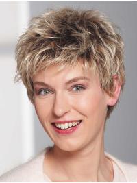 High Quality Short Blonde Human Wigs Natural & Realistic
