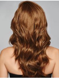 Modern Auburn Wig 18" Long Wavy Layered Real Human Hair