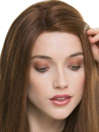 Long Straight Brown Wigs Real Hair Perfect Natural Look