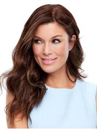 Really Long Auburn Human Hair Wigs with Mono Top