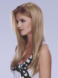 Flexible Long Straight Human Hair Women Wig Available