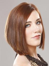 Fashion Short Straight Bob Wig Remy Human Hair UK
