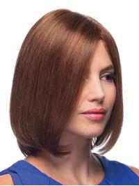 100% Hand-Tied Natural Hair Wigs Short Chin Length