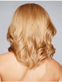 Wavy Human Hair Wig 13" Lace Front Real Hair for Women