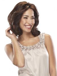 Incredible Wavy Bob Wigs Shoulder Length Human Hair