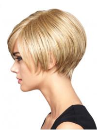 High Quality Short Blonde Bob Wig 100% Human Hair