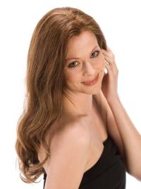 Remy Human Hair Wigs Long Wavy Auburn Style