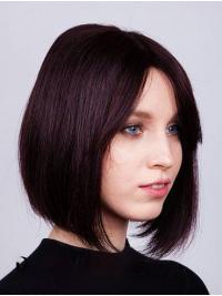 12" Bob Wig Remy Hair, Amazing Lace Front Design
