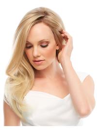 Best Blonde Layered Straight Wig Human Hair Front Lace