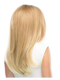 Best Blonde Layered Straight Wig Human Hair Front Lace