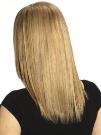 Durable Long Straight Blonde Wigs 100% Human Hair