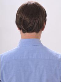 Straight 8" Remy Human Hair Wig for Men Lace Front Online