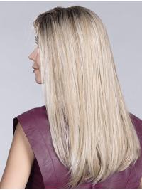 Women's 18" Long Straight Synthetic Wigs Cheap