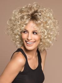 Curly Medium Length Synthetic Wigs Incredible Style