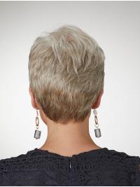 Women Straight Synthetic Cropped Wigs Lace Front