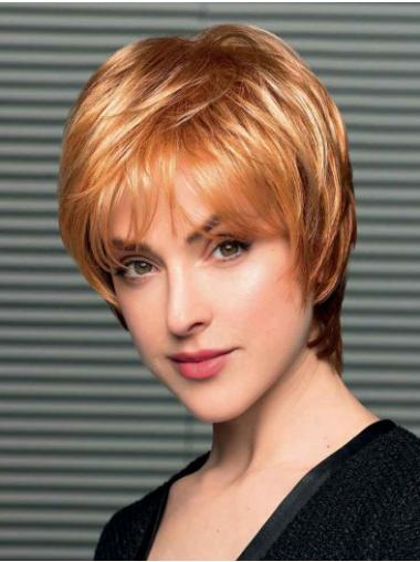 Wavy Synthetic Boycut Wig Short Style for a Trendy Look