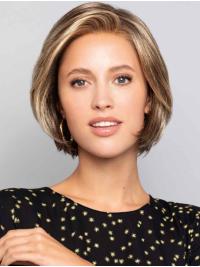 Chin Length Synthetic Bob Wig Straight Short Style