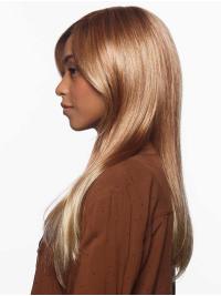Layered Synthetic Wig Long Monofilament Style