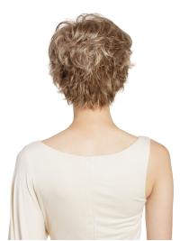 Classic Short Women Wavy Blonde Wig Synthetic Hair