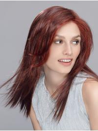 Long Women 16inch Straight Synthetic Wigs Stores Online
