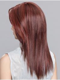 Long Women 16inch Straight Synthetic Wigs Stores Online