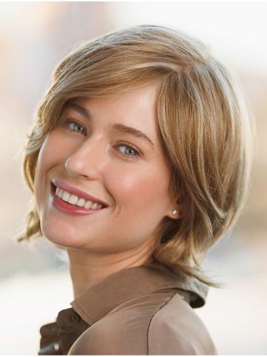 10inch Wavy Bob Chin Length Synthetic Wig for Women