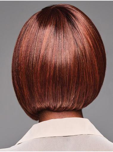 Natural 10" Synthetic Bob Wig Straight Style for a Chic Look