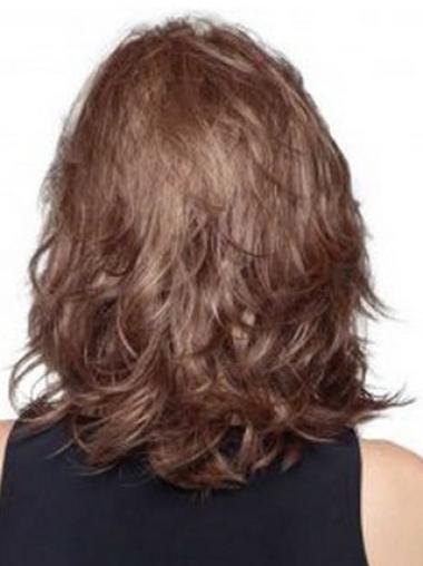 Incredible Auburn Wig 16" Remy Human Hair with Bangs