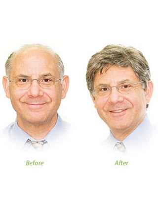 Mens Capless Synthetic Wig Short Straight Natural Look