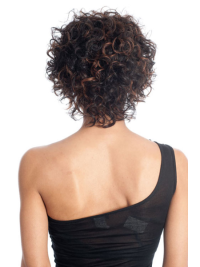 Short Curly Boycut Wig Brazilian Remy Hair, Perfect for Black Women