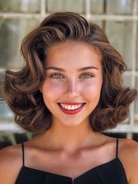 Layered Human Hair Wig- Ideal for African American