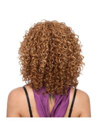 High Quality Kinky Shoulder-Length Synthetic Wig Perfect for Black Women