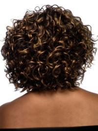 Synthetic Layered Curly Wig for African American Women