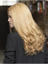 Best 20inch Long Wavy Blonde Lace Front Wig-Remy Human Hair for a Natural Look