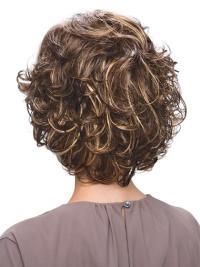 10" Brown Wavy Wigs Chin-Length Best Human Hair Short