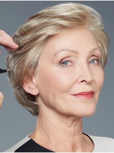 Lace Front 8" Wavy Bob Wig Synthetic Short Hair for Daily Wear