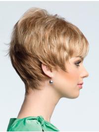 Discount 8" Boycut Short Wig High-Quality Human Hair