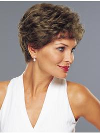Fabulous Brown 8" Short Human Wigs Natural & Stylish Look