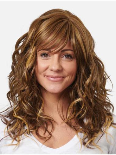 Curly Auburn Wigs Gorgeous Long Synthetic Hair