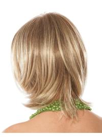 Real Hair Wigs Blonde Short Lace Style For Sale