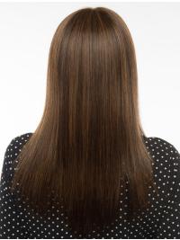 Brown Straight Human Hair Wigs High Quality & Natural Look