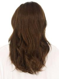 Exquisite Layered Auburn Long Human Hair Wigs Luxurious