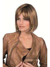 Lace Front Synthetic Wigs 10" Straight & Convenient Style