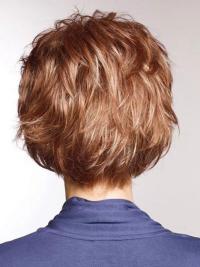 10" Layered Short Human Hair Wigs Stylish Look