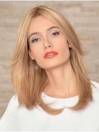 Best Blonde Straight 16" Human Wigs for Women Long