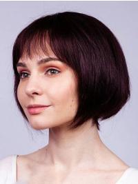 Straight Remy Human Hair Graduated Bob Wigs