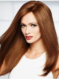 20" Straight Copper Real Hair Wigs – Long Real Hair Wigs