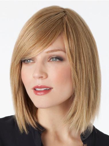 Blonde Lace Wigs Straight Human Hair Incredible Bob Styles