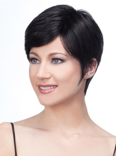 High Quality Lace Front Boycuts Human Hair Wigs