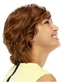 Blonde Layered Human Hair Wig Short 100% Hand-Tied